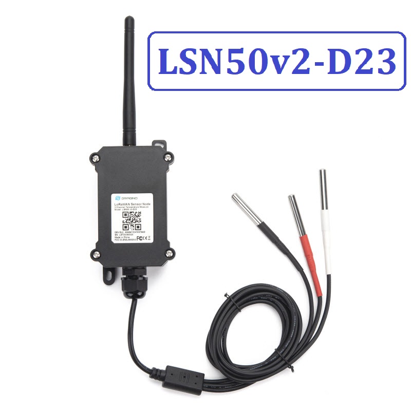 Waterproof n-Channel Temperature Sensor based on LoRaWAN®