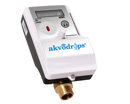 akvodrops - LoRaWAN Ultrasonic Watermeter - ADWV C