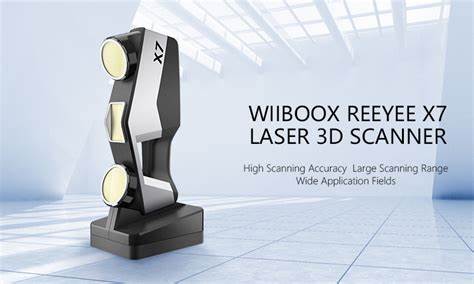 Reeyee X7 - Handheld Red Laser 3D Scanner