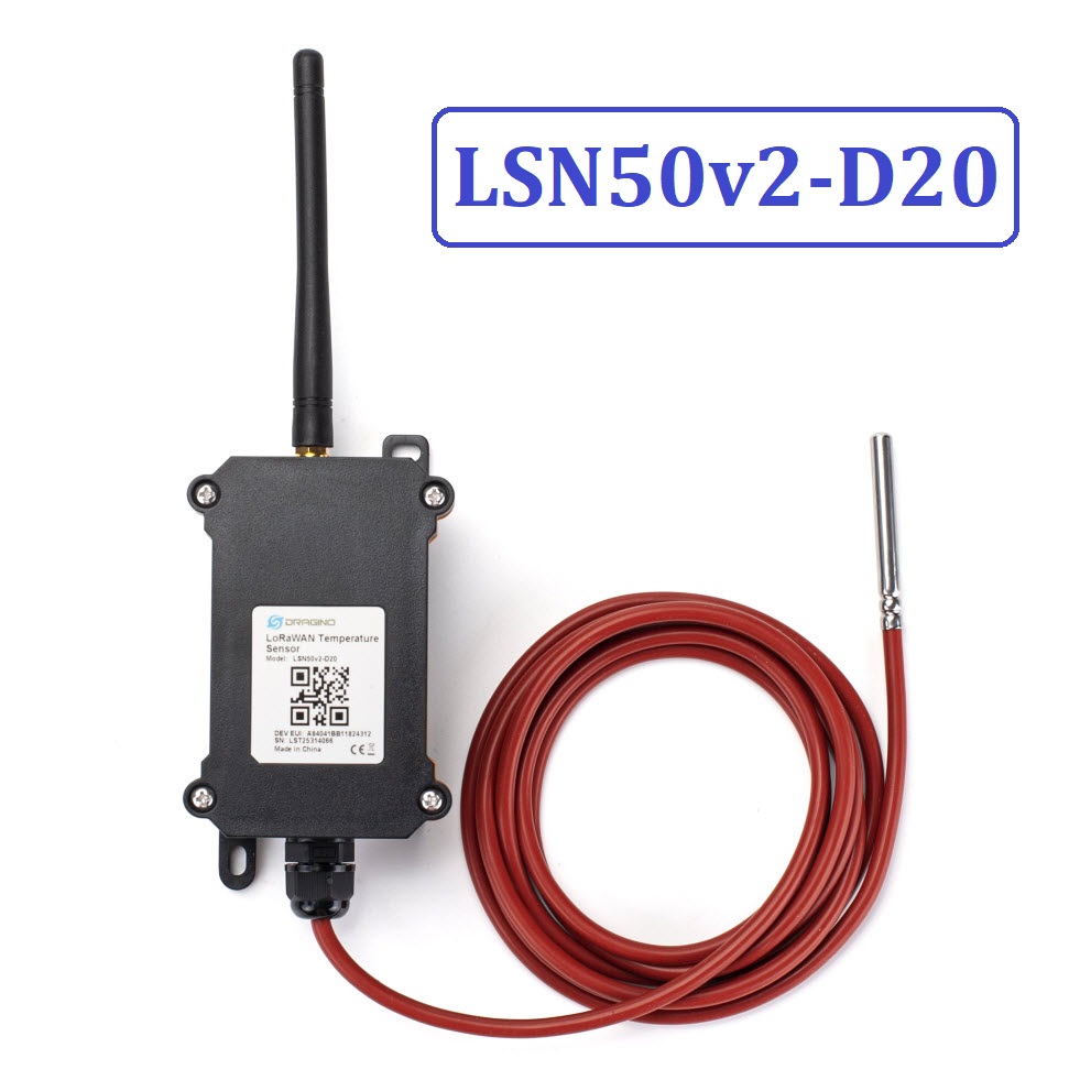 LoRaWAN Waterproof n-Channel Temperature Sensor