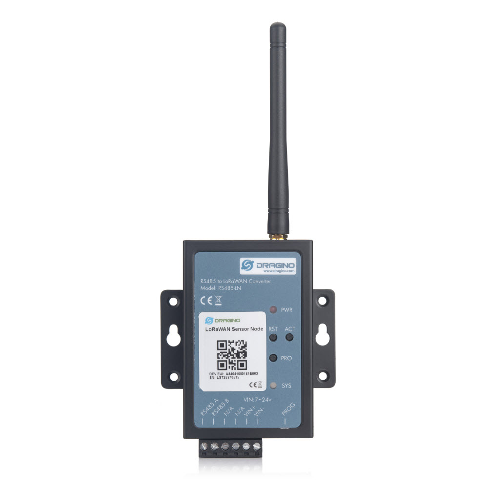 Modbus to LoRaWAN Converter